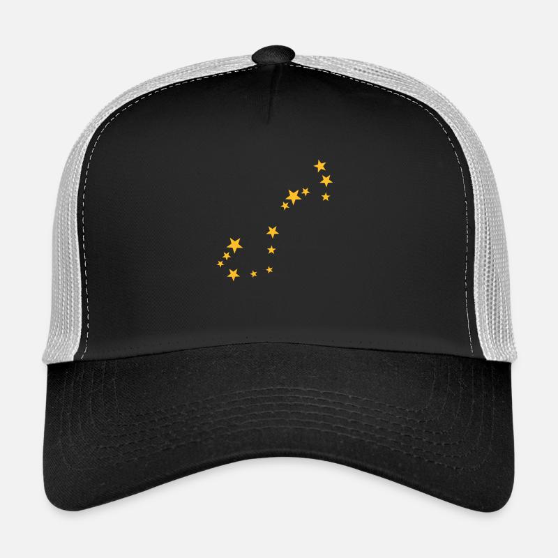Skorpion Sternbild - Trucker Cap - Schwarz/Steingrau