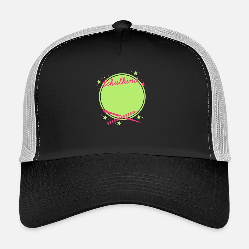 Schulkind Kreis - Trucker Cap - Schwarz/Steingrau