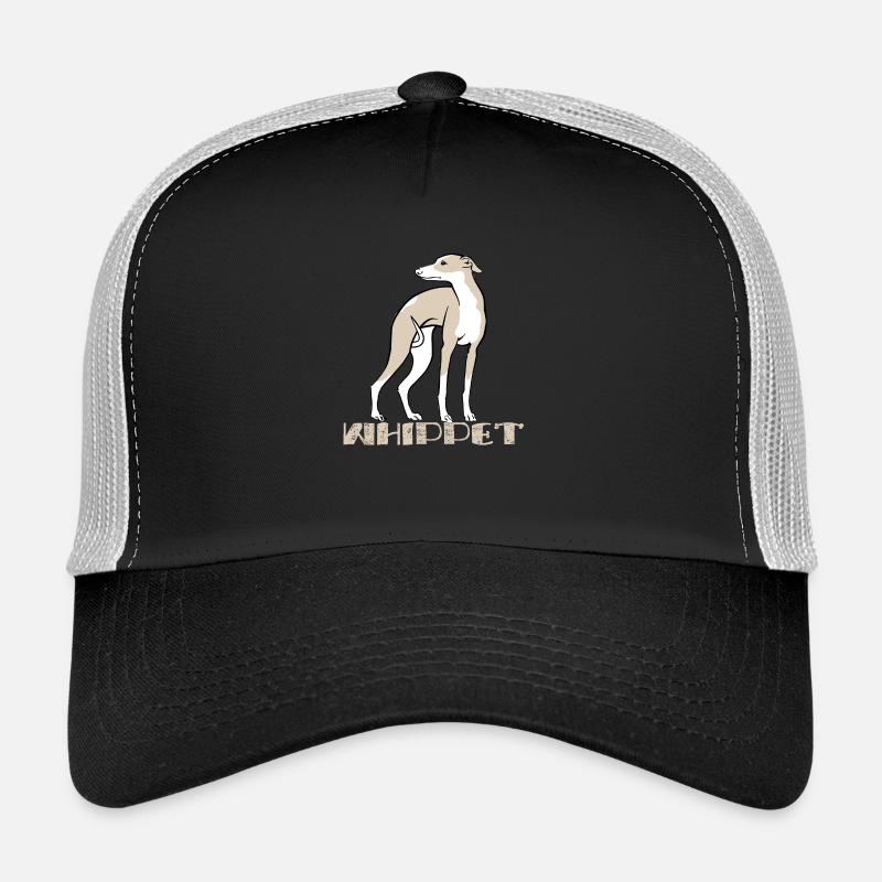 Whippet 45 - Casquette trucker  - noir/gris pierre