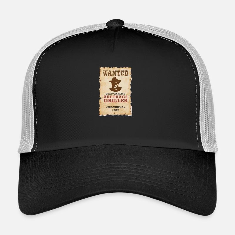 COMMANDE GRILLER Grill Drôle Casquette trucker 