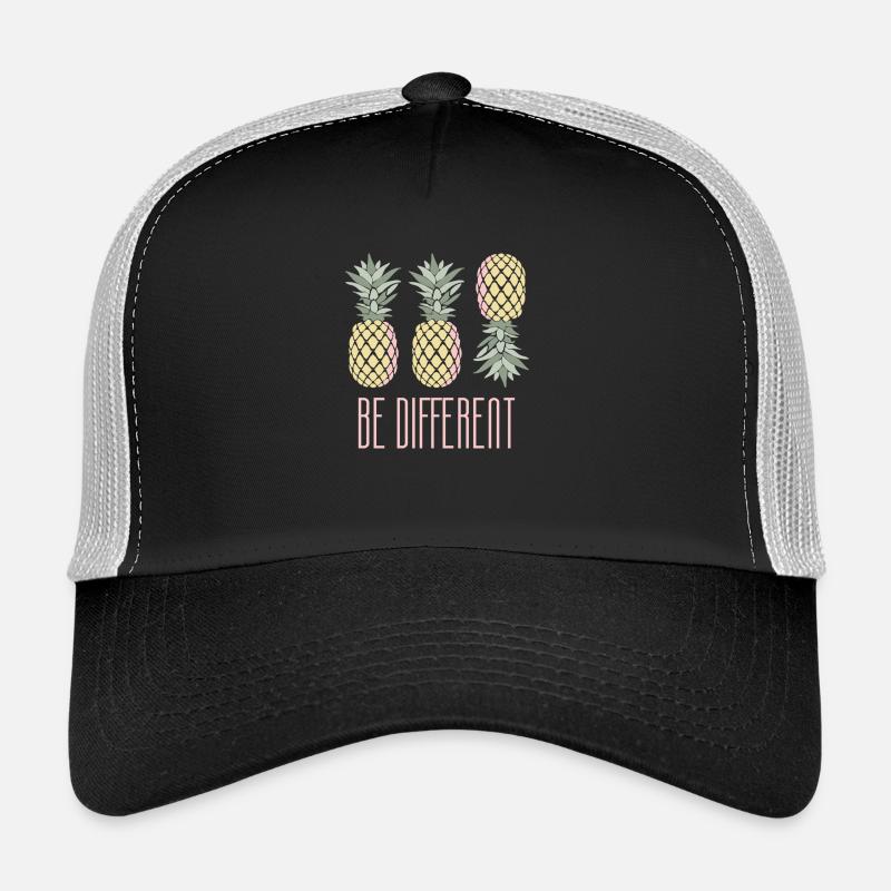 L'ananas soit différent Casquette trucker 