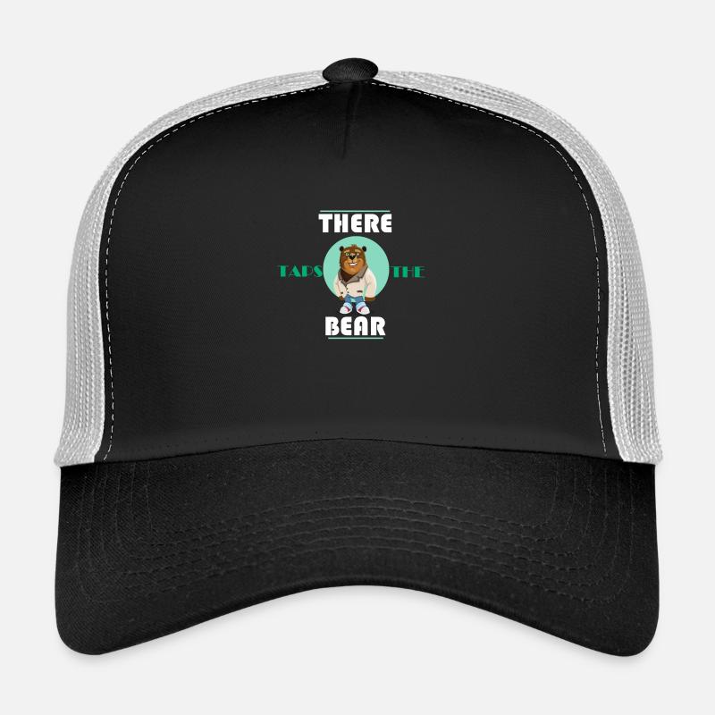 Da steppt der Bär Denglisch Witzig Lustig Trucker Cap