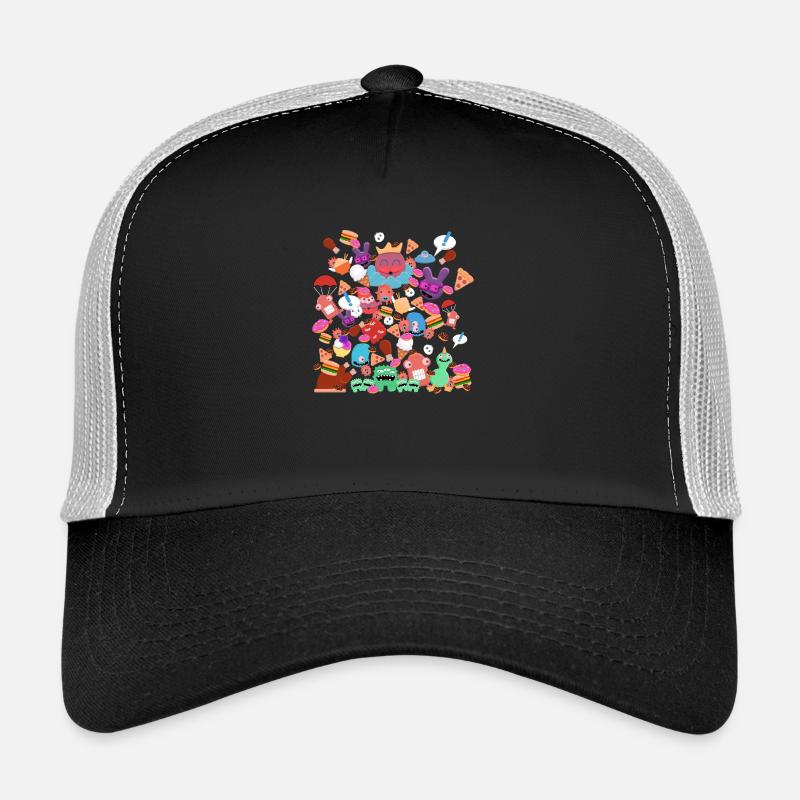 Little Monsters - Trucker Cap - Schwarz/Steingrau