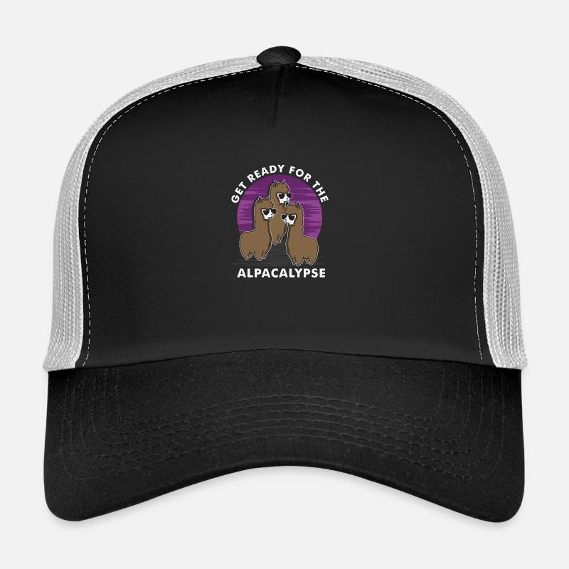 Préparez-vous pour l'alpakalypse Casquette trucker 