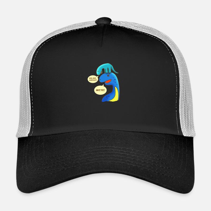 Atheist Dad Does God Exist? Not yet Dinosaurier Trucker Cap