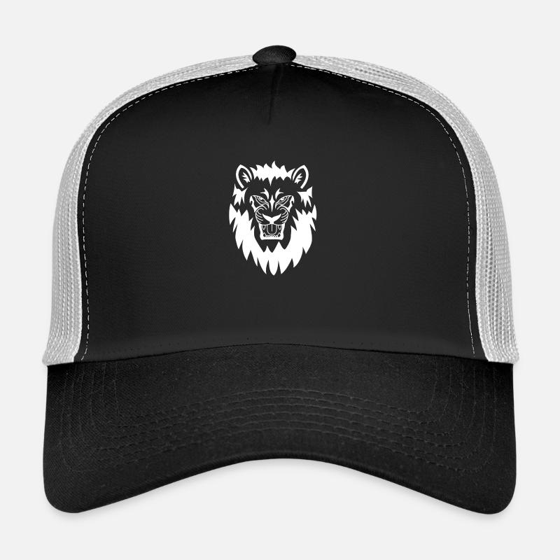 Löwe - Trucker Cap - Schwarz/Steingrau