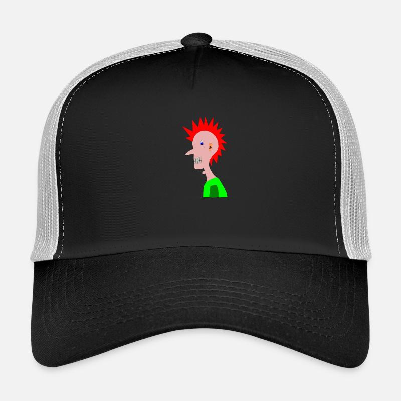 Punk cool, punk Casquette trucker 