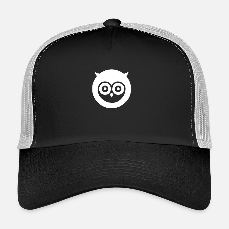 Owl with big eyes Trucker Cap