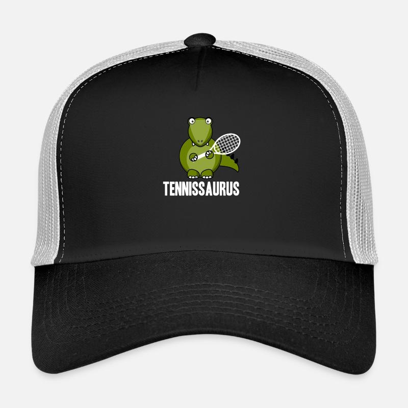 Dinosaurier Tennis T-Rex Geschenkidee Trucker Cap
