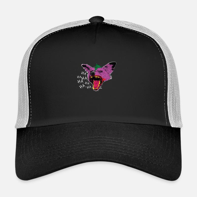 Hyenas - hyena - Trucker Cap - black/stone grey