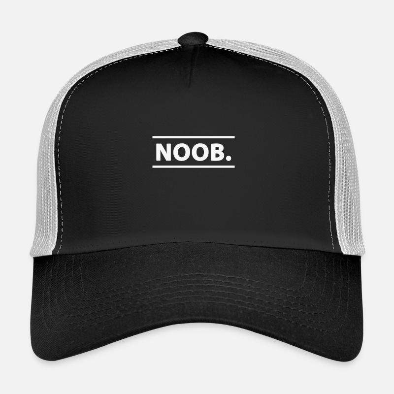 Noob - Trucker Cap - Schwarz/Steingrau