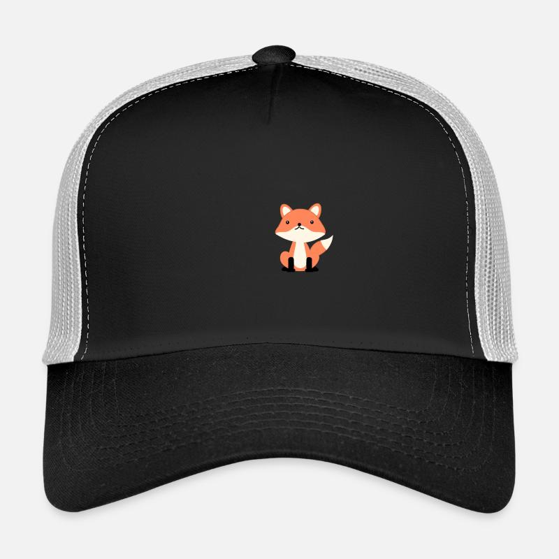 Fuchs - Trucker Cap - Schwarz/Steingrau
