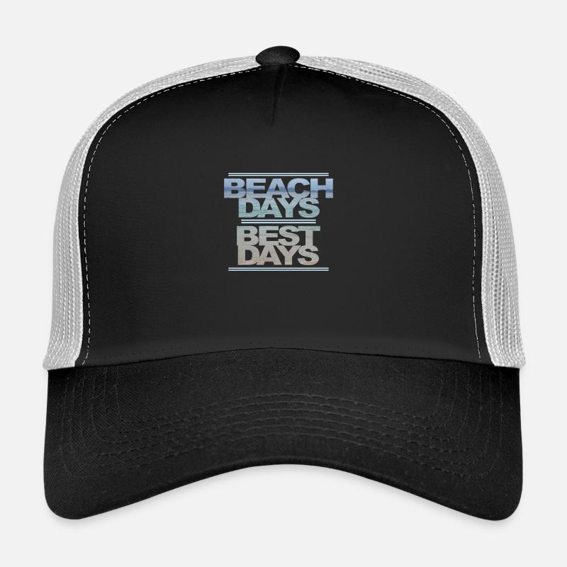 plage Casquette trucker 