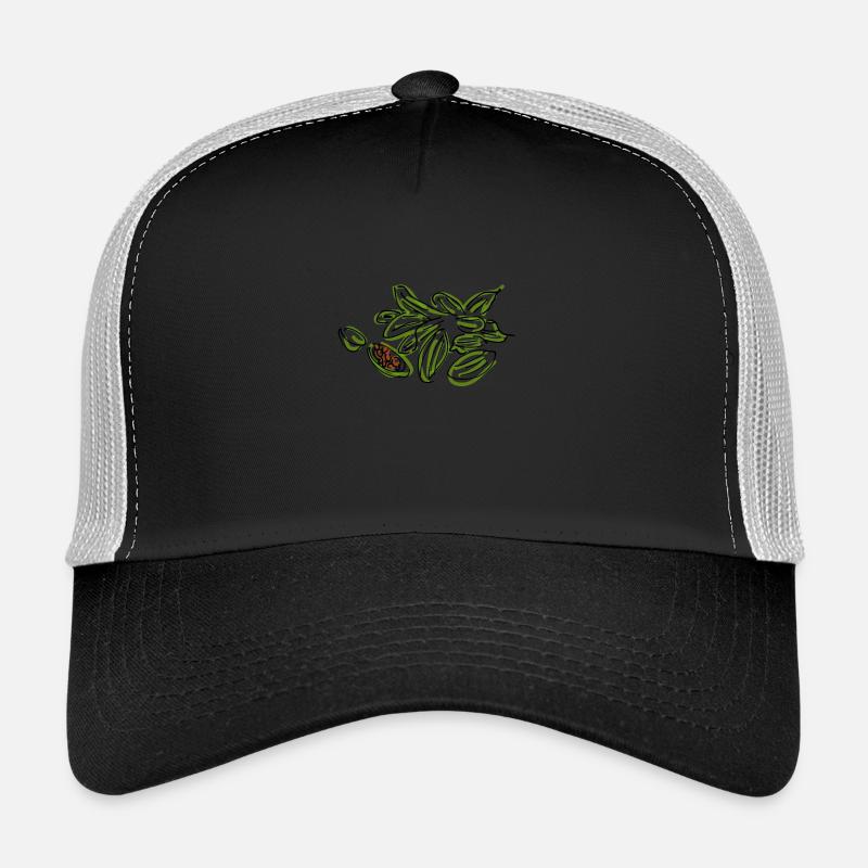 cardamom - Trucker Cap - black/stone grey