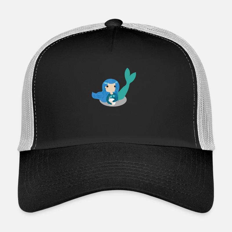 Perle de coquille de sirène Casquette trucker 