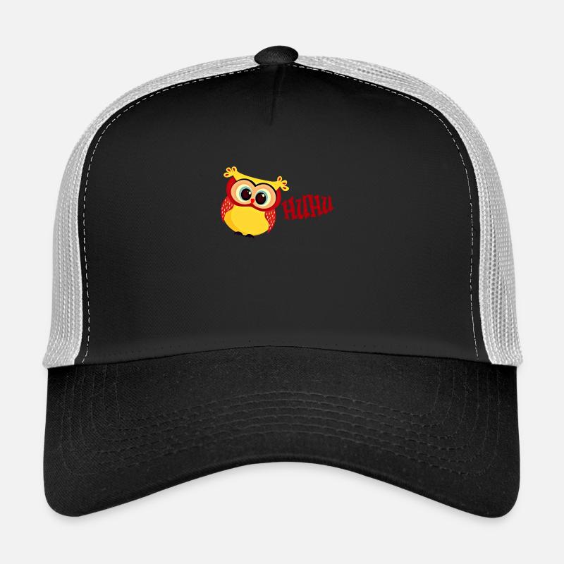 Huhu Uhu Eule Geschenk Idee Trucker Cap