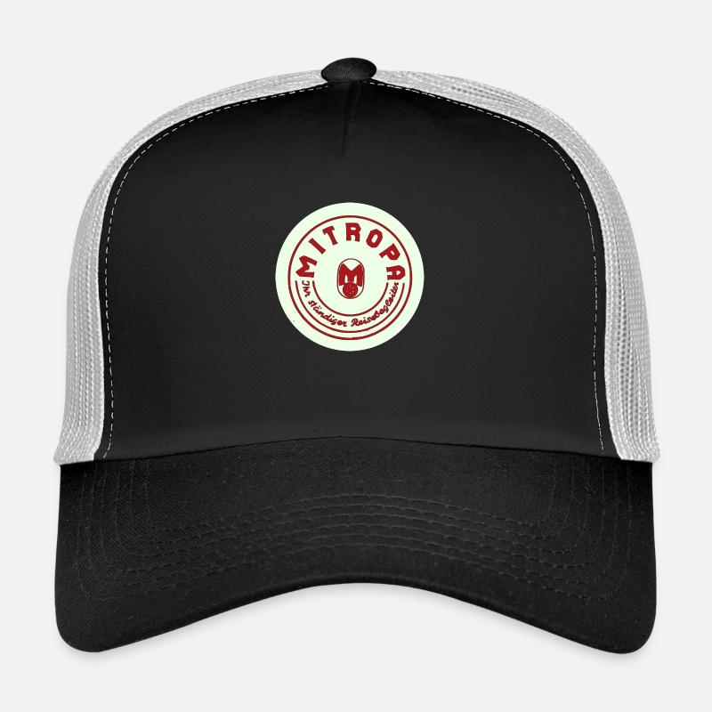 Mitropa - Ihr ständiger Reisebegleiter - Trucker Cap - Schwarz/Steingrau