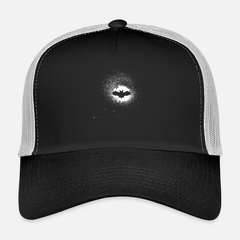 chauve-souris - Casquette trucker  - noir/gris pierre