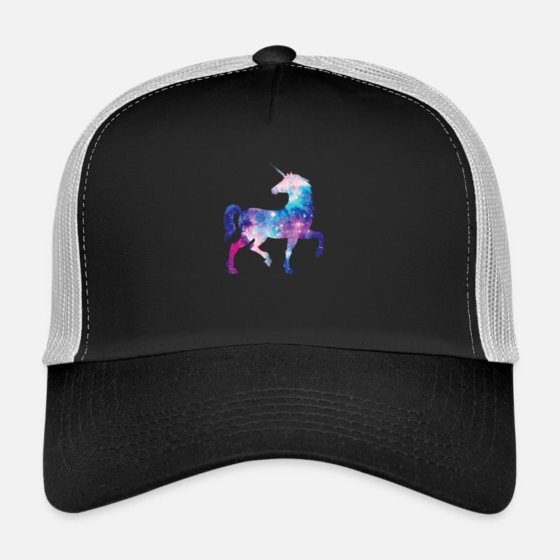 Galaxy licorne Casquette trucker 