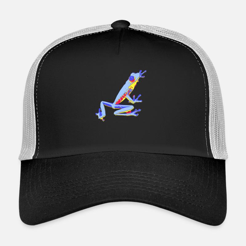 froggy - Trucker Cap - black/stone grey