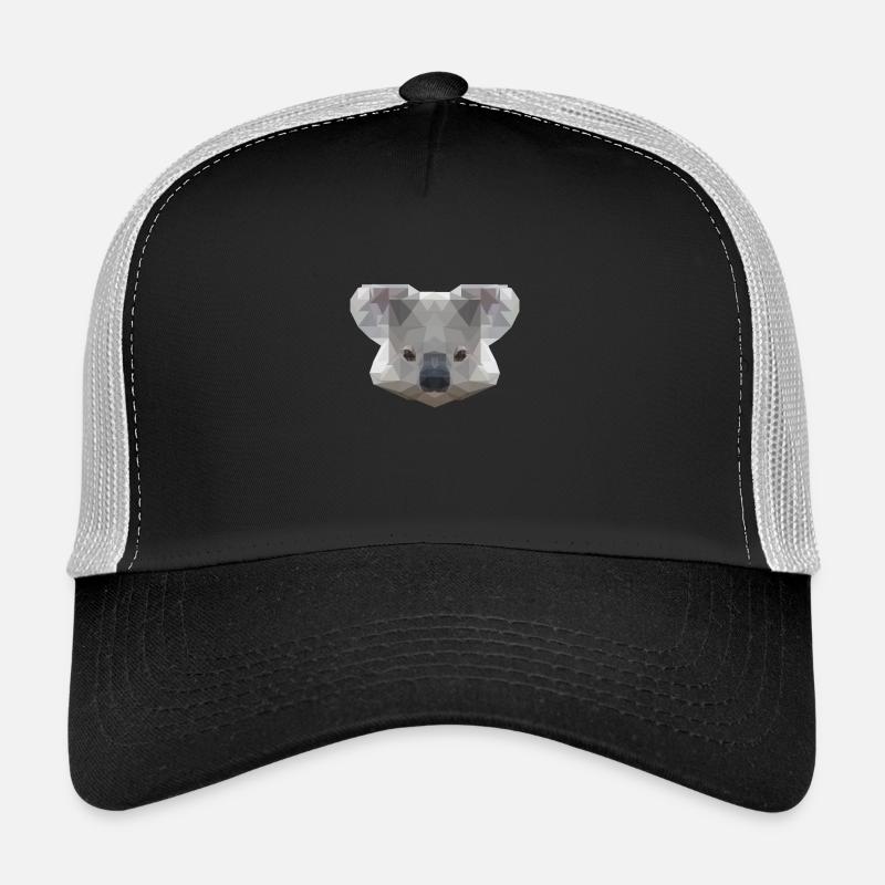 Mr. Koala - Trucker Cap - black/stone grey