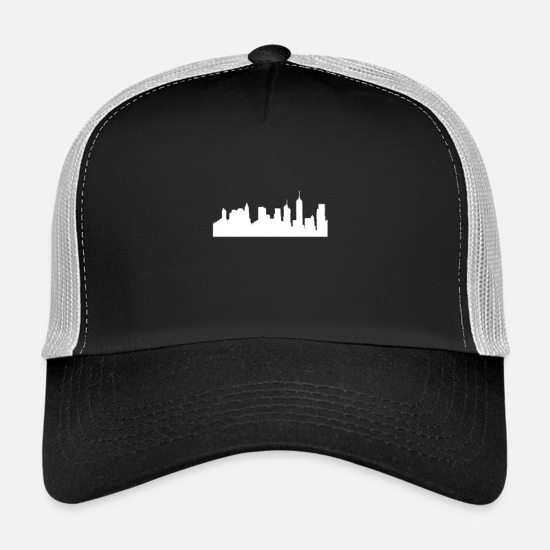 Stadt - Trucker Cap - Schwarz/Steingrau
