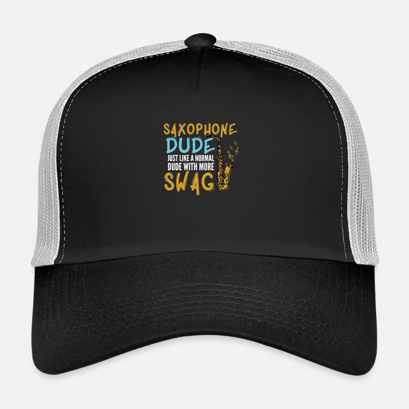Saxophone mon pote Casquette trucker 