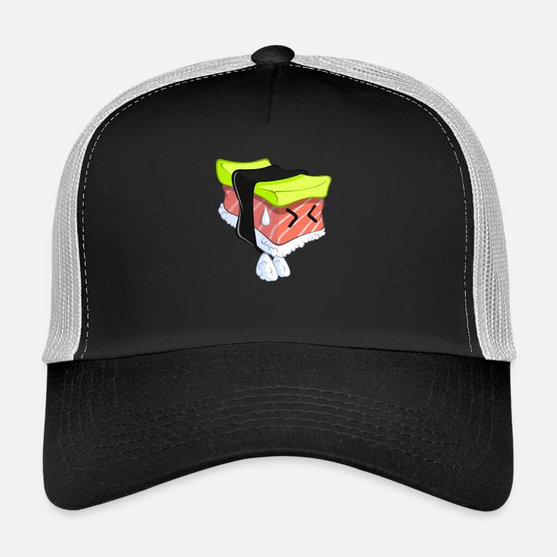 Sushi - Casquette trucker  - noir/gris pierre