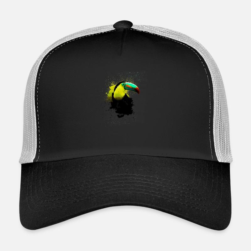Toucan - Trucker Cap - Schwarz/Steingrau