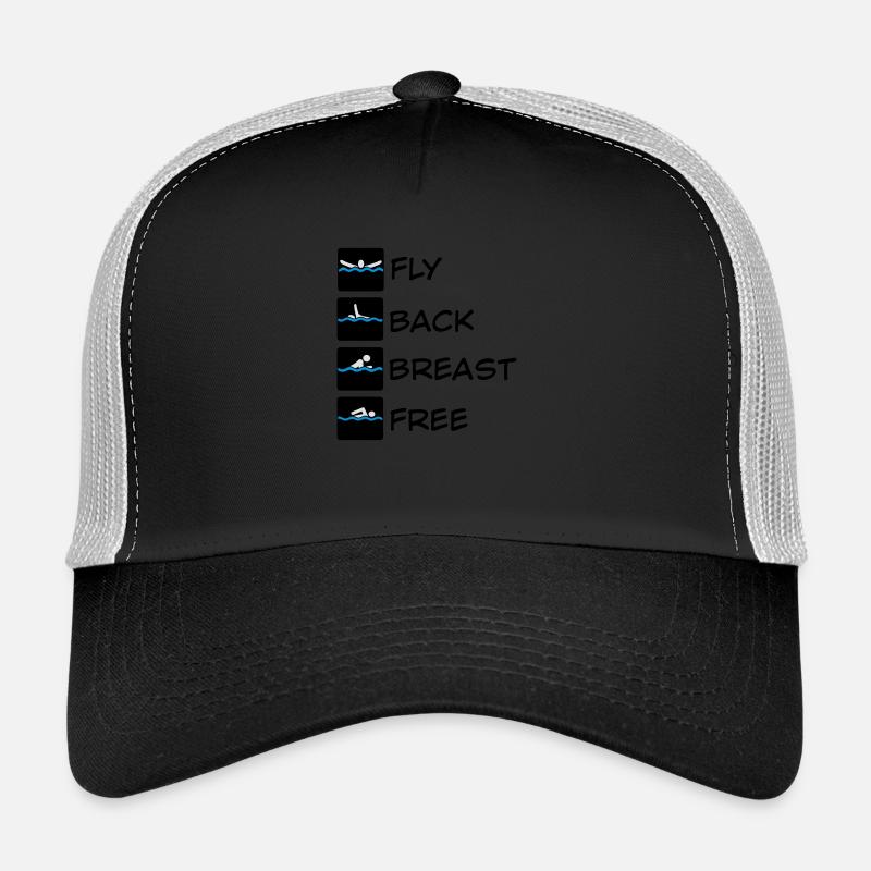 swimming Trucker Cap