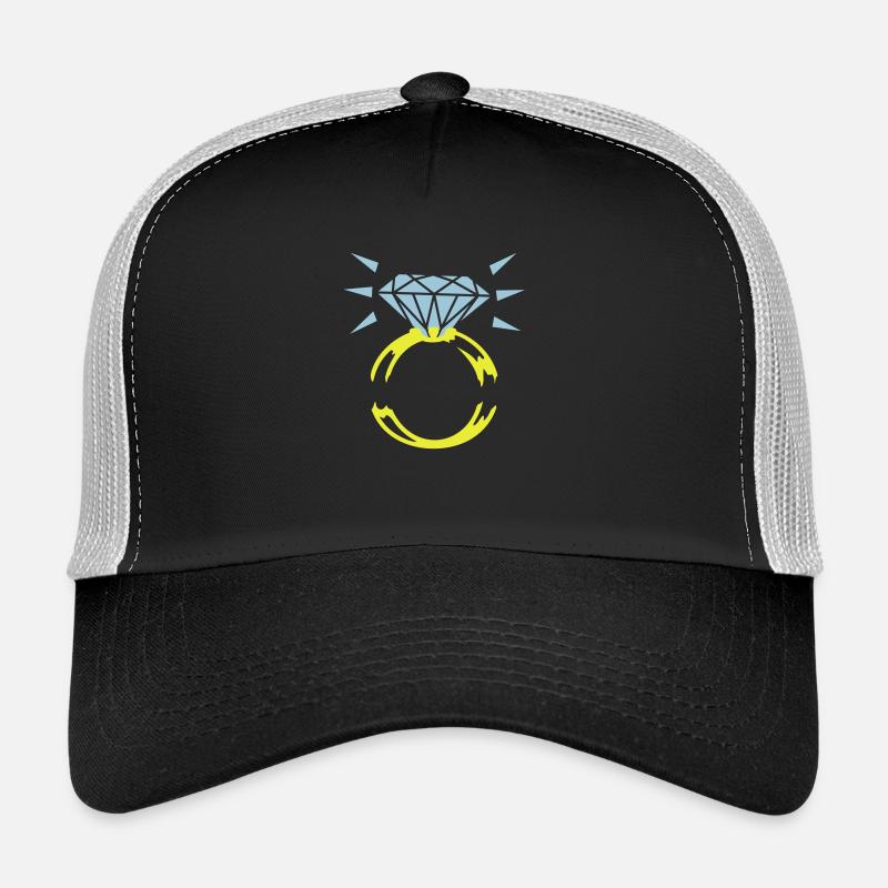 Diamantring / diamond ring (2c) Trucker Cap