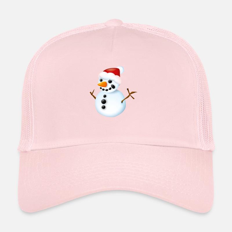 Smiley Snowman Casquette trucker 