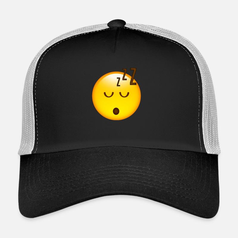 Smiley Sleeping Trucker Cap