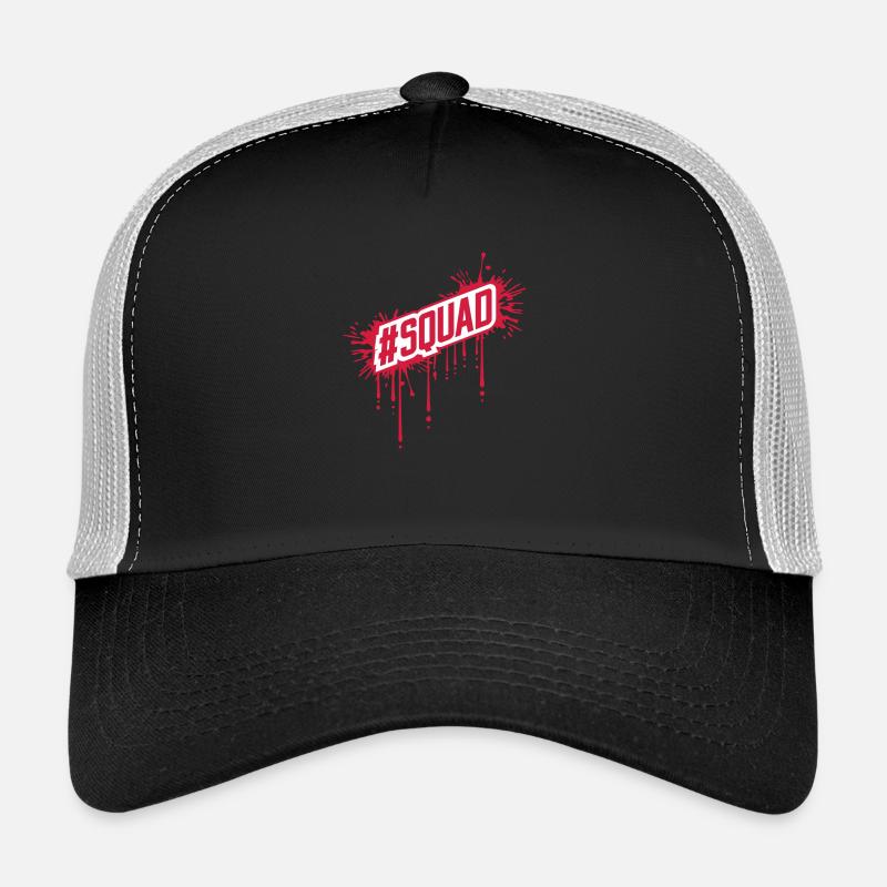 Gouttes de sang SQUAD Casquette trucker 