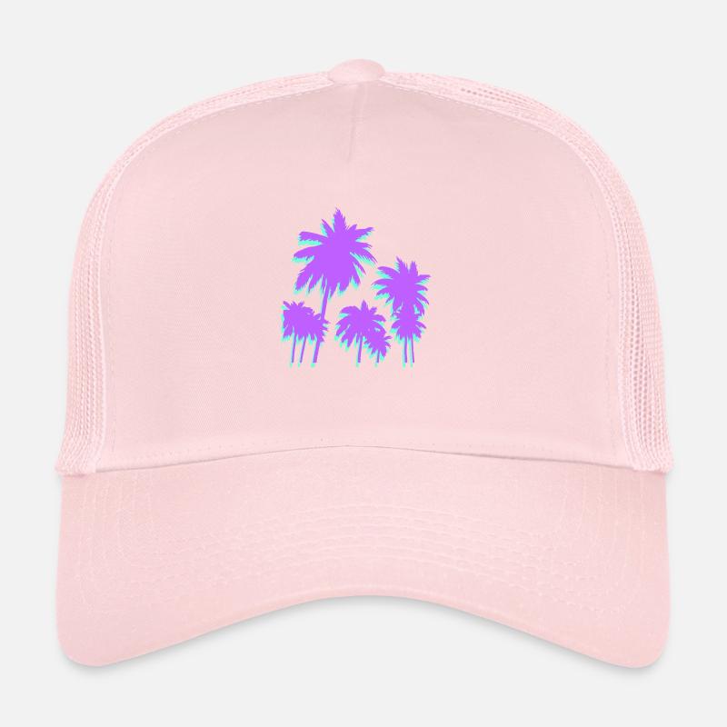 Palm trees Trucker Cap