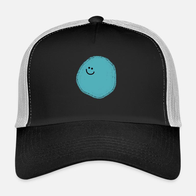 Tiego (Blue Ball) - Trucker Cap - black/stone grey