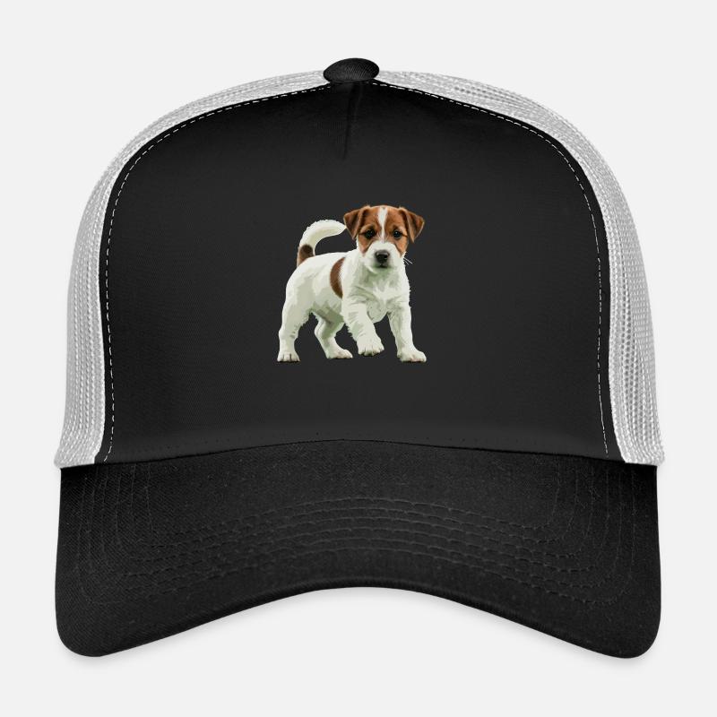 Jack Russell Terrier real Trucker Cap