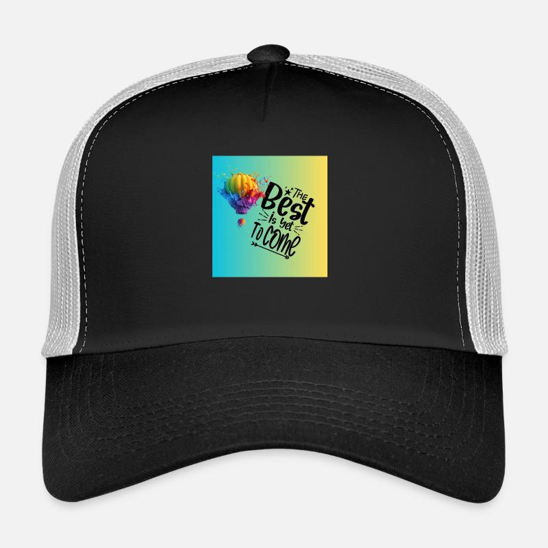 THE BEST WITH A BALLOON Trucker Cap