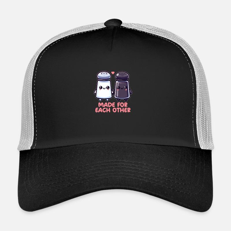 Salt and pepper Trucker Cap