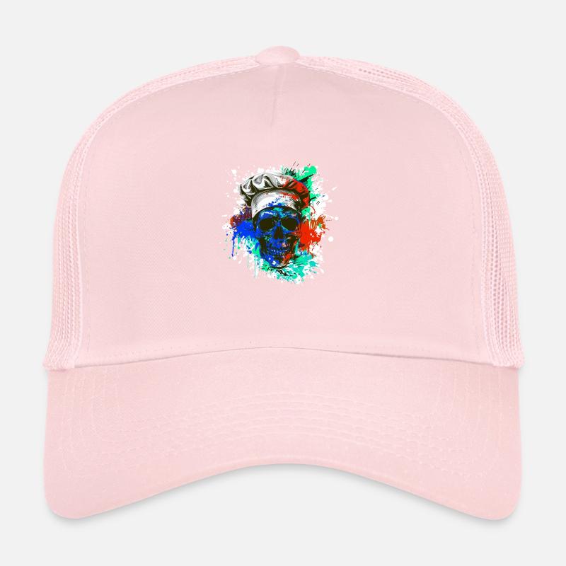 Chef Totenkopf Koch Casquette trucker 