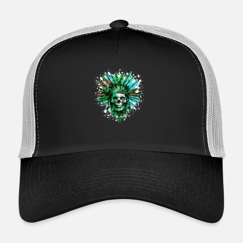 Chef de crâne indien Casquette trucker 