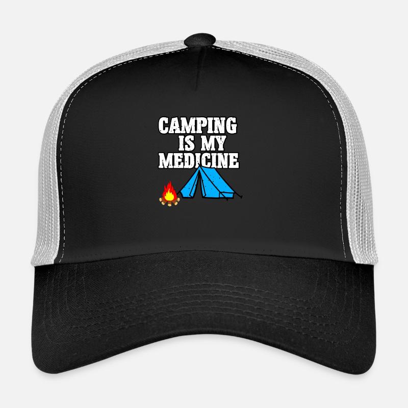 Médecine de camping Casquette trucker 