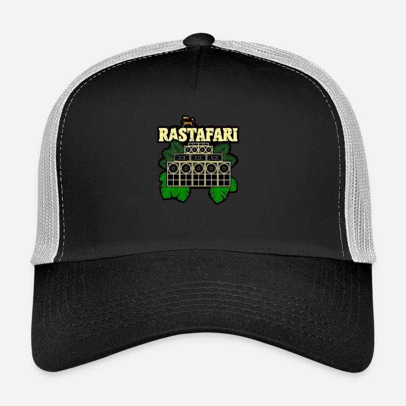 Système audio rastafari Casquette trucker 