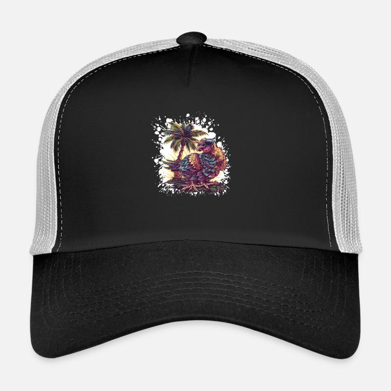 Truthan Insel Palme Trucker Cap