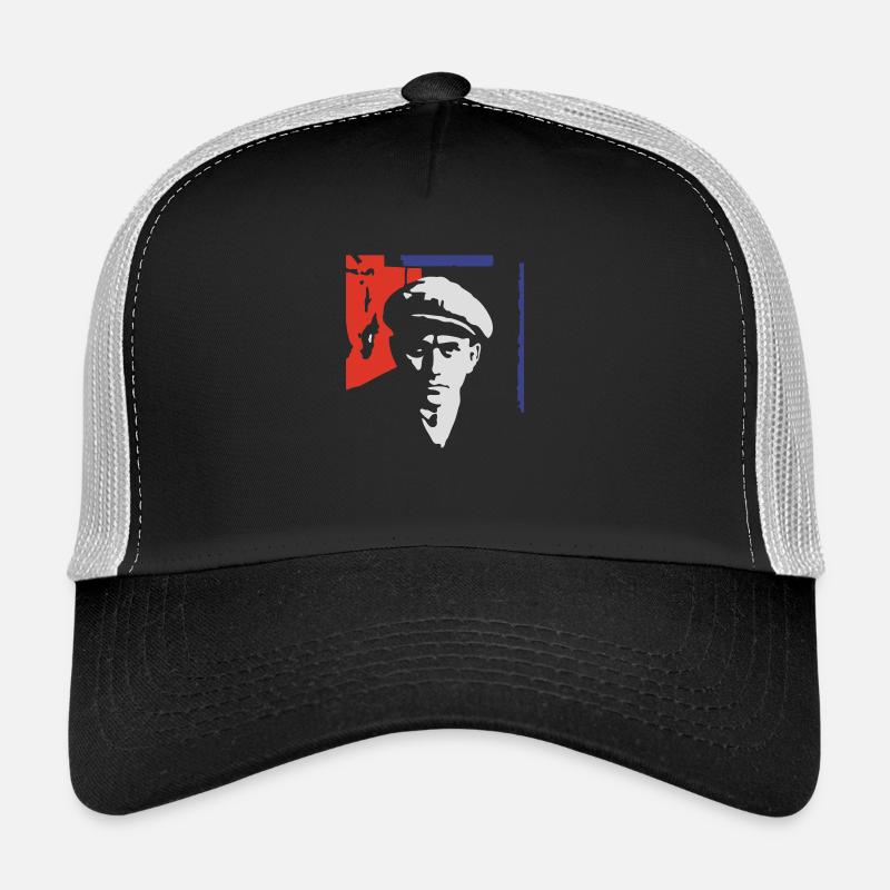 majakovskij1_3c_ge - Trucker Cap - Schwarz/Steingrau