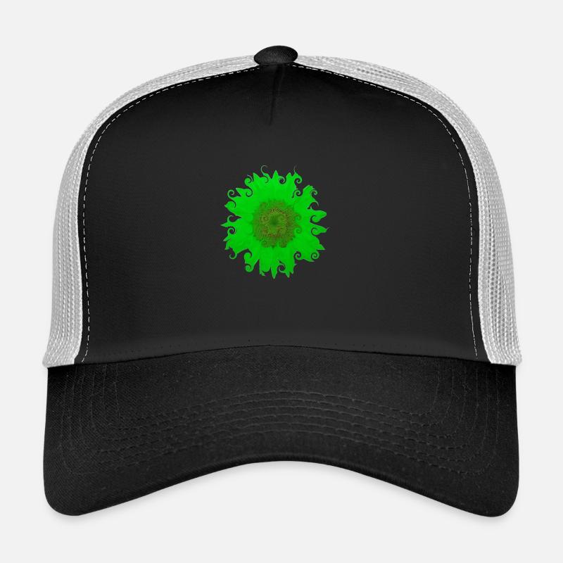 Sonnenblume - Trucker Cap - Schwarz/Steingrau