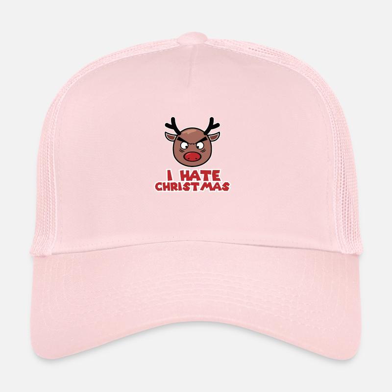I hate Christmas Grantiger Rudolph Lustig Geschenk Trucker Cap