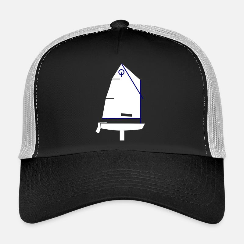 Opti DD - Trucker Cap - Schwarz/Steingrau