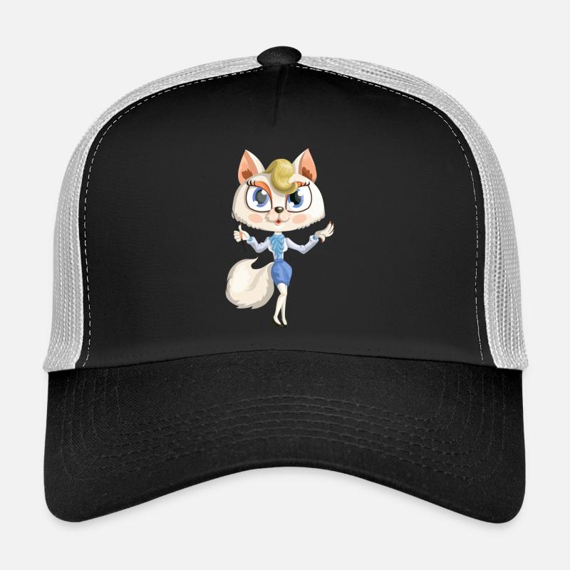 doux chat Casquette trucker 