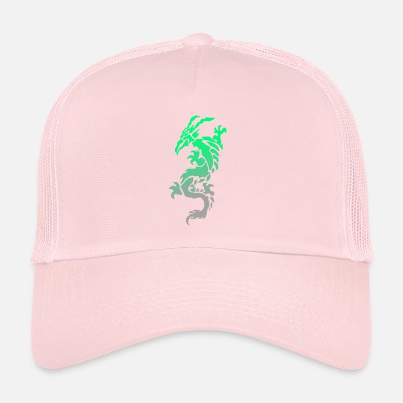dragon tribal Casquette trucker 